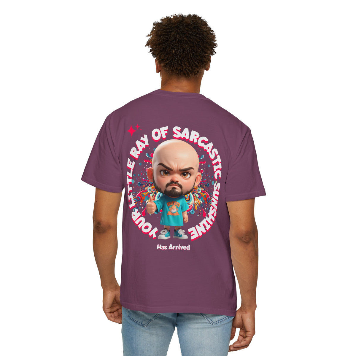 Corporate Damage™ - BPD - Funny Office Humor T-Shirt | Your Little Ray Of Sarcastic Sunshine Has Arrived Graphic Tee | Snarky Workplace Joke Shirt