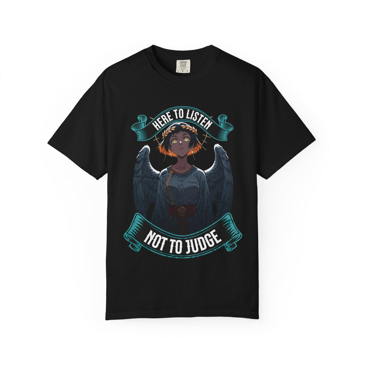 FPD - Angel Guardian Mental Health Support Tee | Inspirational Safe Space Shirt