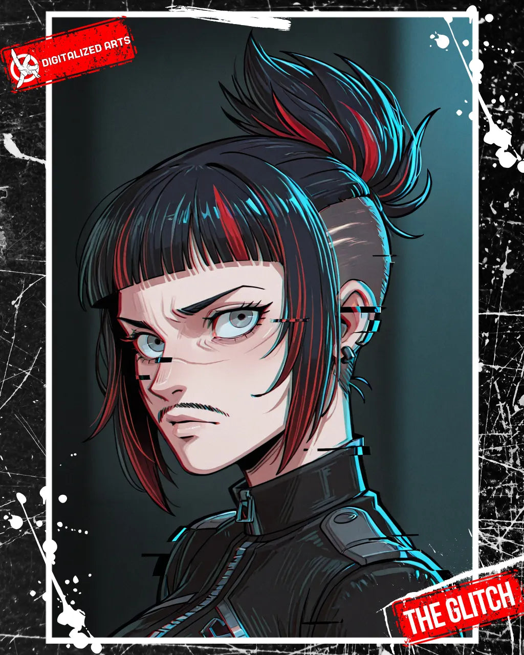 DATheGlitchXL-1.0 - Cyberpunk Glitch & 3D Chromatic Aberration SDXL & Illustrious XL LoRA Suite