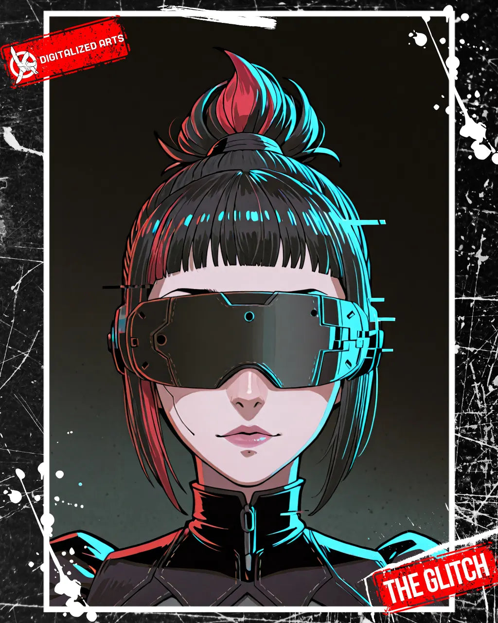 DATheGlitchXL-1.0 - Cyberpunk Glitch & 3D Chromatic Aberration SDXL & Illustrious XL LoRA Suite