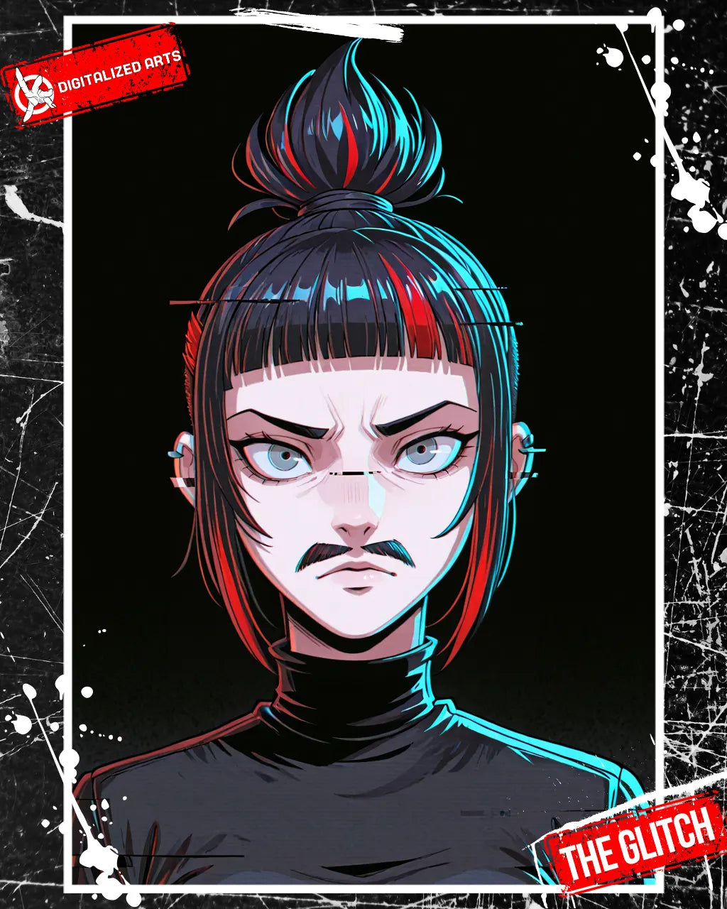 DATheGlitchXL-1.0 - Cyberpunk Glitch & 3D Chromatic Aberration SDXL & Illustrious XL LoRA Suite