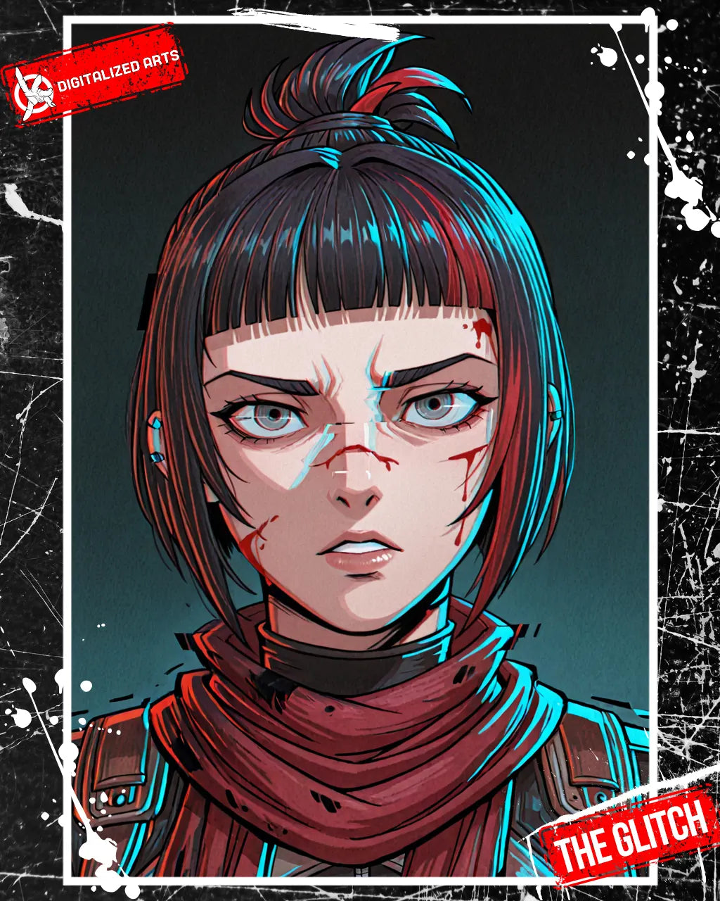 DATheGlitchXL-1.0 - Cyberpunk Glitch & 3D Chromatic Aberration SDXL & Illustrious XL LoRA Suite