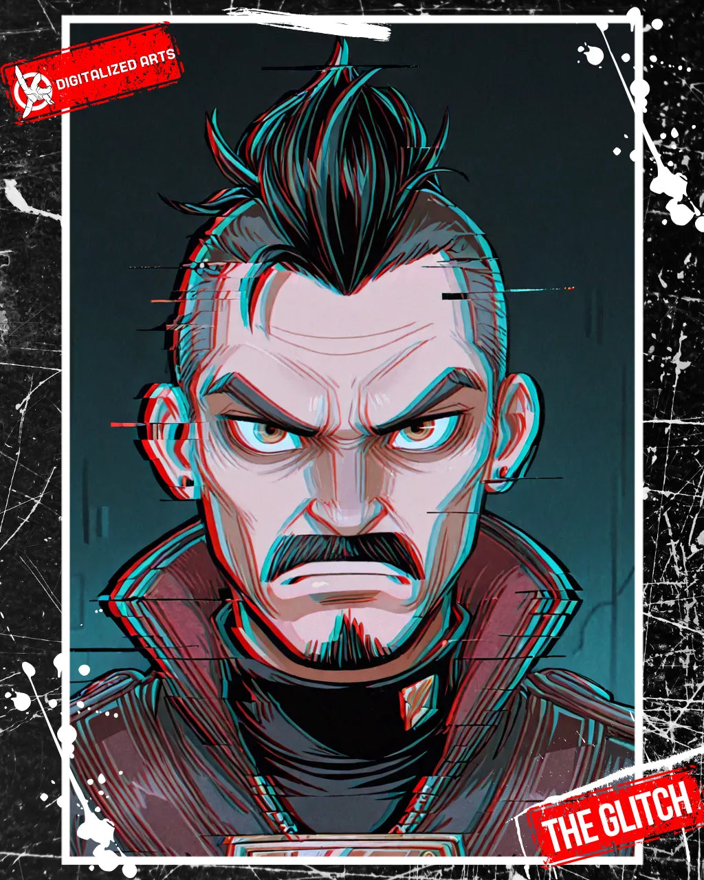 DATheGlitchXL-1.0 - Cyberpunk Glitch & 3D Chromatic Aberration SDXL & Illustrious XL LoRA Suite