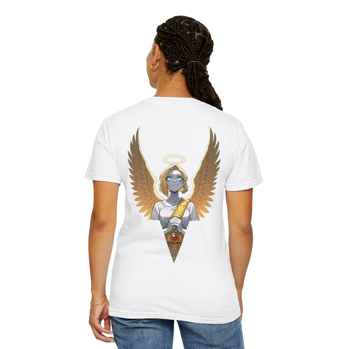 F&BPD - Android 18 Here For You Mental Health Support Tee | Dragon Ball Z Inspirational Anime Shirt