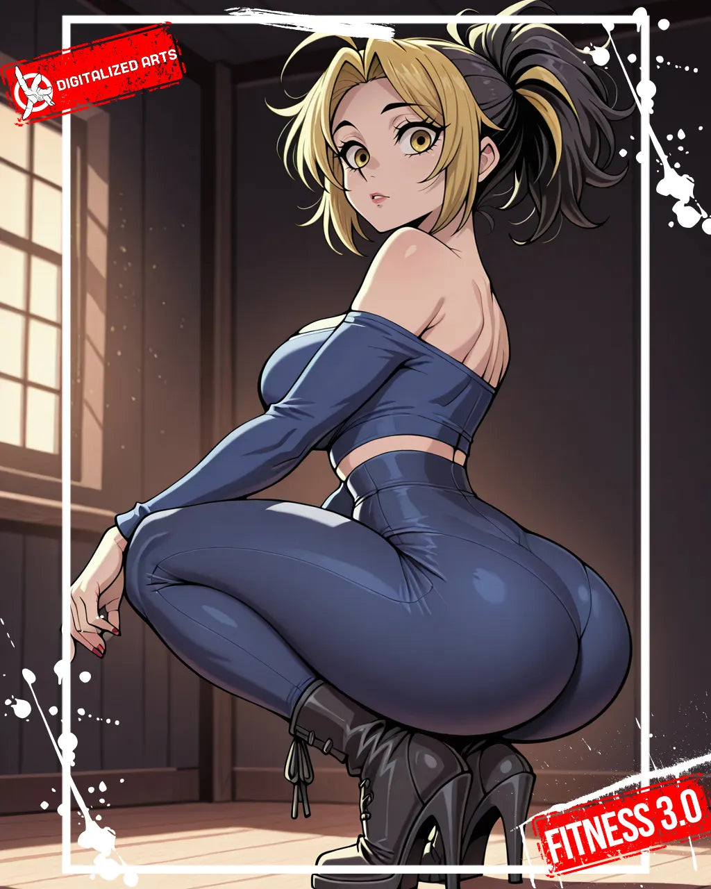 Digitalized Arts - Ultimate Fitness Model & Stylized Anime Aesthetic LoRA Suite (v1.0 - v7.0)