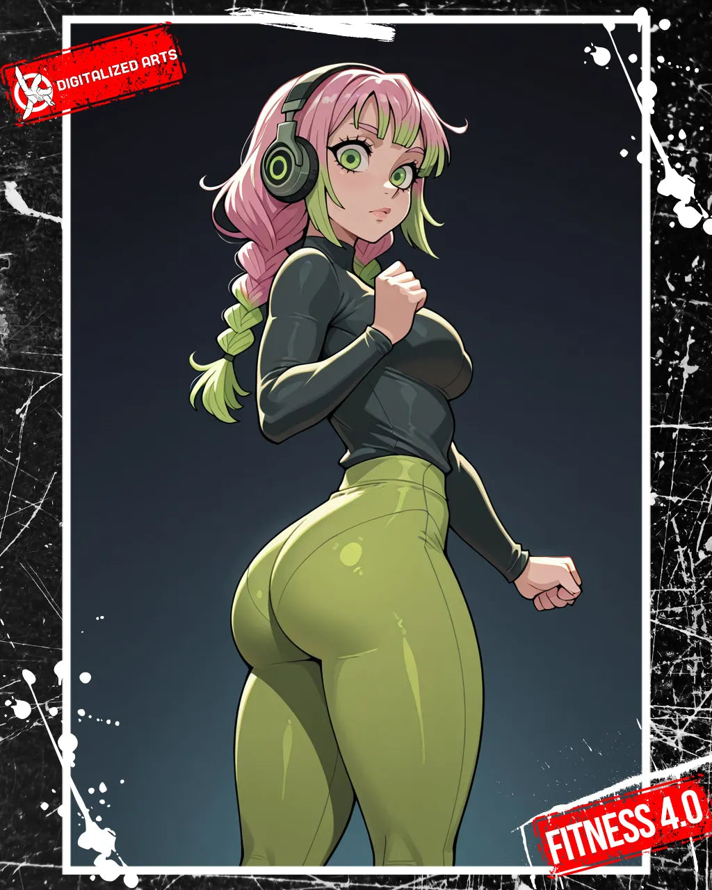 Digitalized Arts - Ultimate Fitness Model & Stylized Anime Aesthetic LoRA Suite (v1.0 - v7.0)
