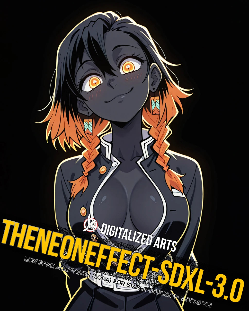 DigitalizedArtsTheNeonEffect - Cyberpunk Glow & Luminescent Lighting LoRA Pack