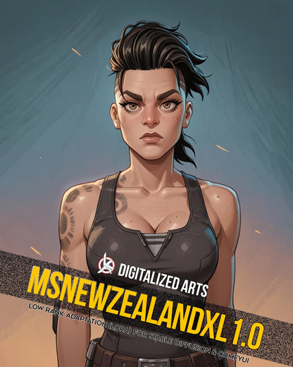 DigitalizedArts MsNewZealand (Mad Maggie) - Apex Legends Character Concept LoRA
