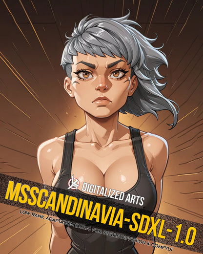 DigitalizedArts MsScandinavia (Valkyrie) - Apex Legends Character Concept LoRA
