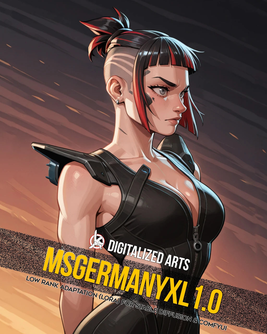 DigitalizedArts MsGermany (Axle) - Apex Legends Character Concept LoRA