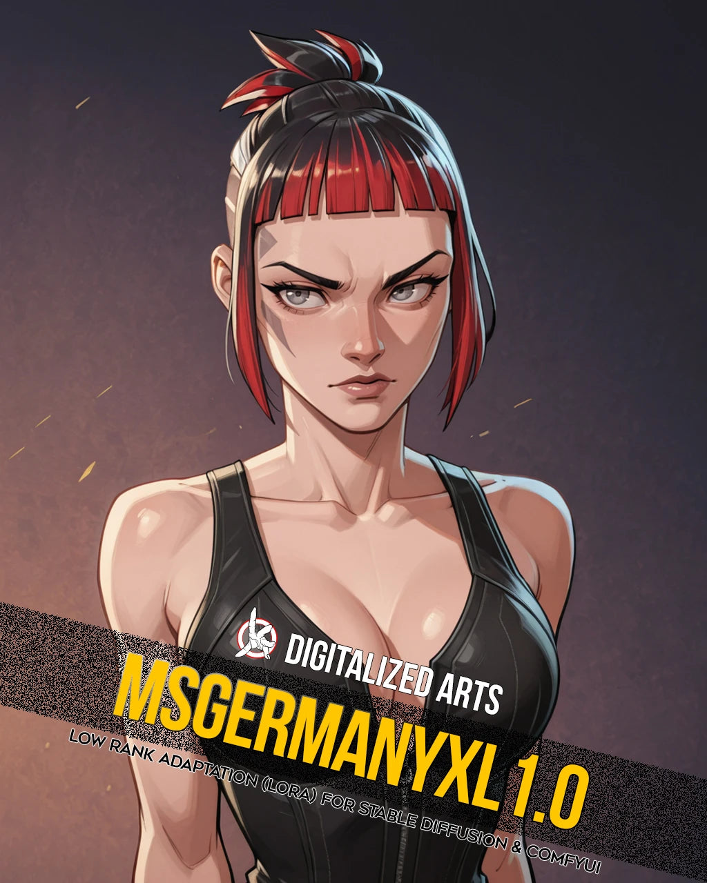 DigitalizedArts MsGermany (Axle) - Apex Legends Character Concept LoRA