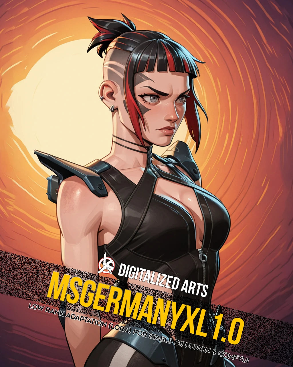 DigitalizedArts MsGermany (Axle) - Apex Legends Character Concept LoRA