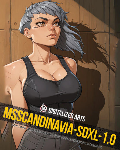 DigitalizedArts MsScandinavia (Valkyrie) - Apex Legends Character Concept LoRA