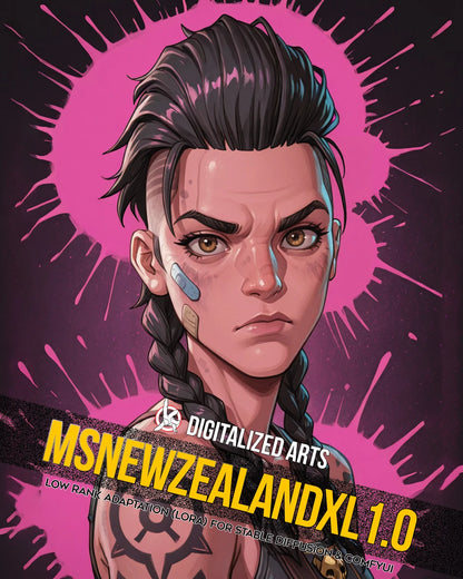 DigitalizedArts MsNewZealand (Mad Maggie) - Apex Legends Character Concept LoRA