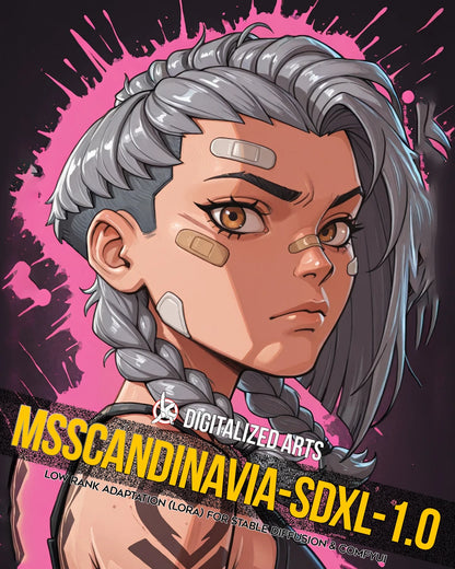 DigitalizedArts MsScandinavia (Valkyrie) - Apex Legends Character Concept LoRA