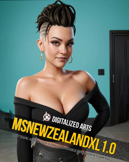 DigitalizedArts MsNewZealand (Mad Maggie) - Apex Legends Character Concept LoRA