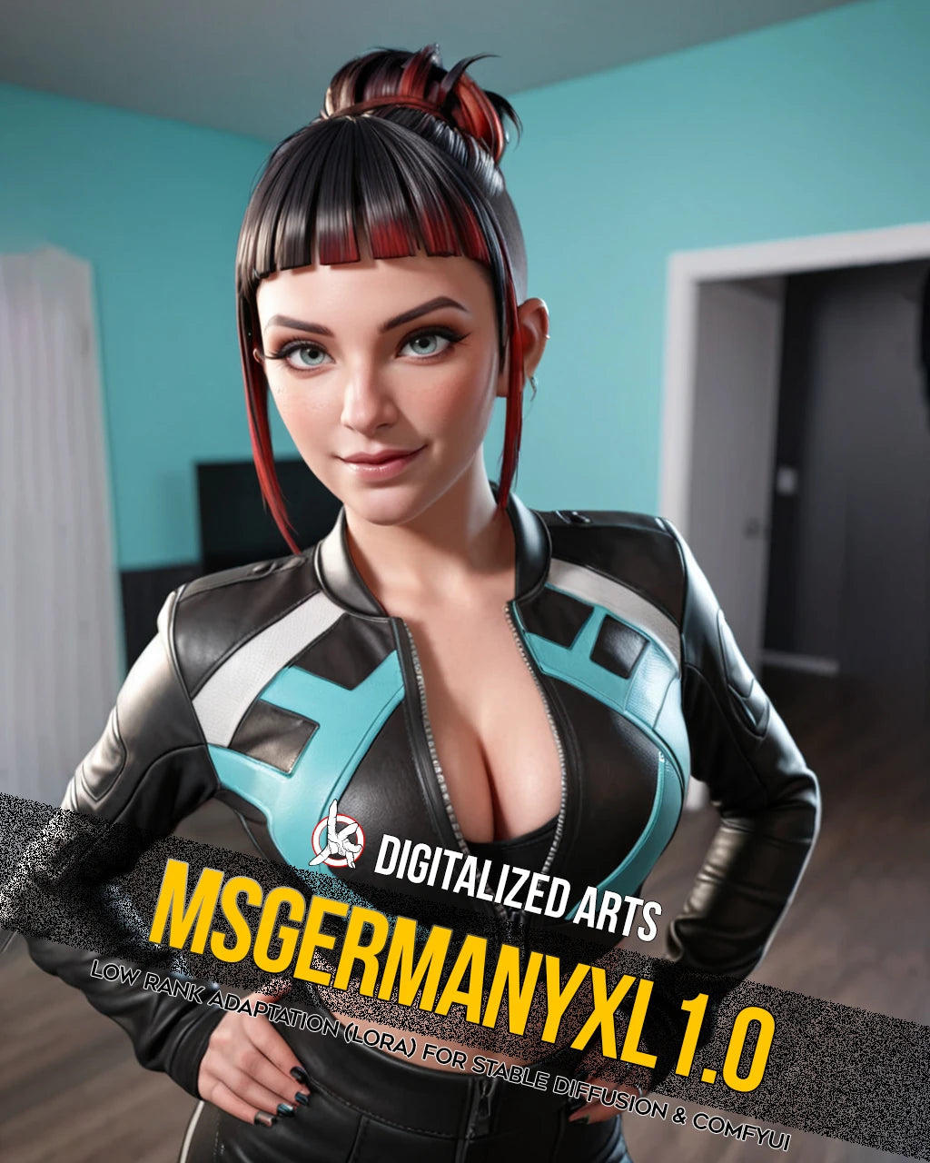 DigitalizedArts MsGermany (Axle) - Apex Legends Character Concept LoRA