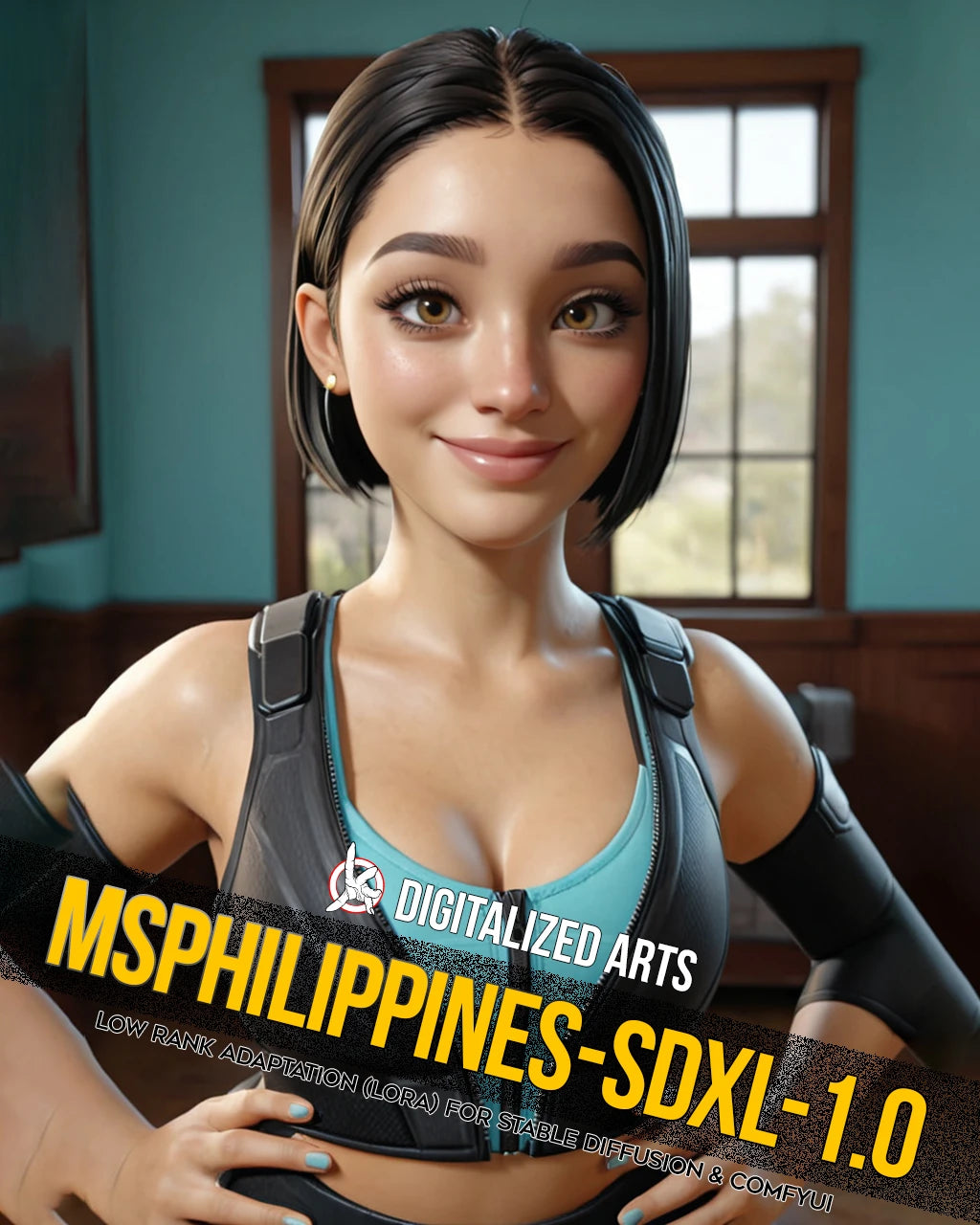 DigitalizedArts MsPhilippines (Conduit) - Apex Legends Character Concept LoRA