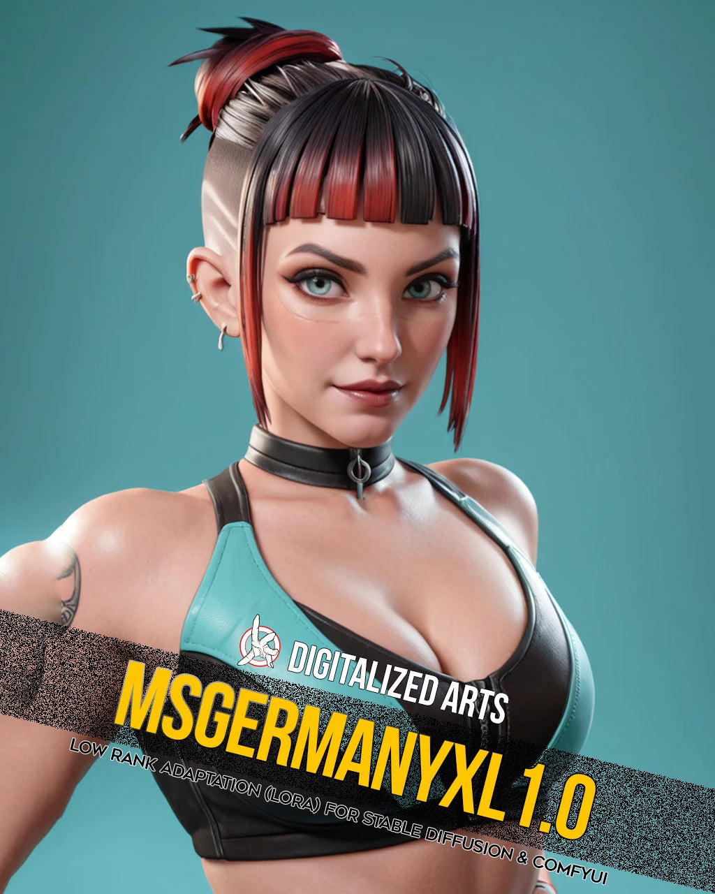DigitalizedArts MsGermany (Axle) - Apex Legends Character Concept LoRA