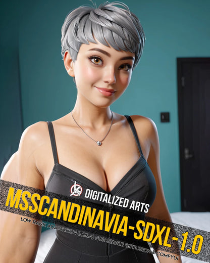 DigitalizedArts MsScandinavia (Valkyrie) - Apex Legends Character Concept LoRA