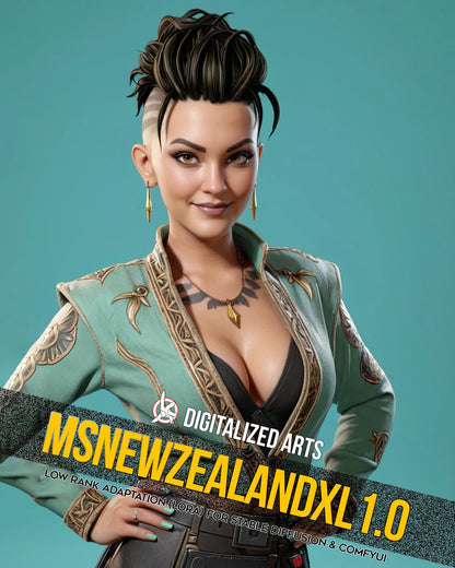 DigitalizedArts MsNewZealand (Mad Maggie) - Apex Legends Character Concept LoRA