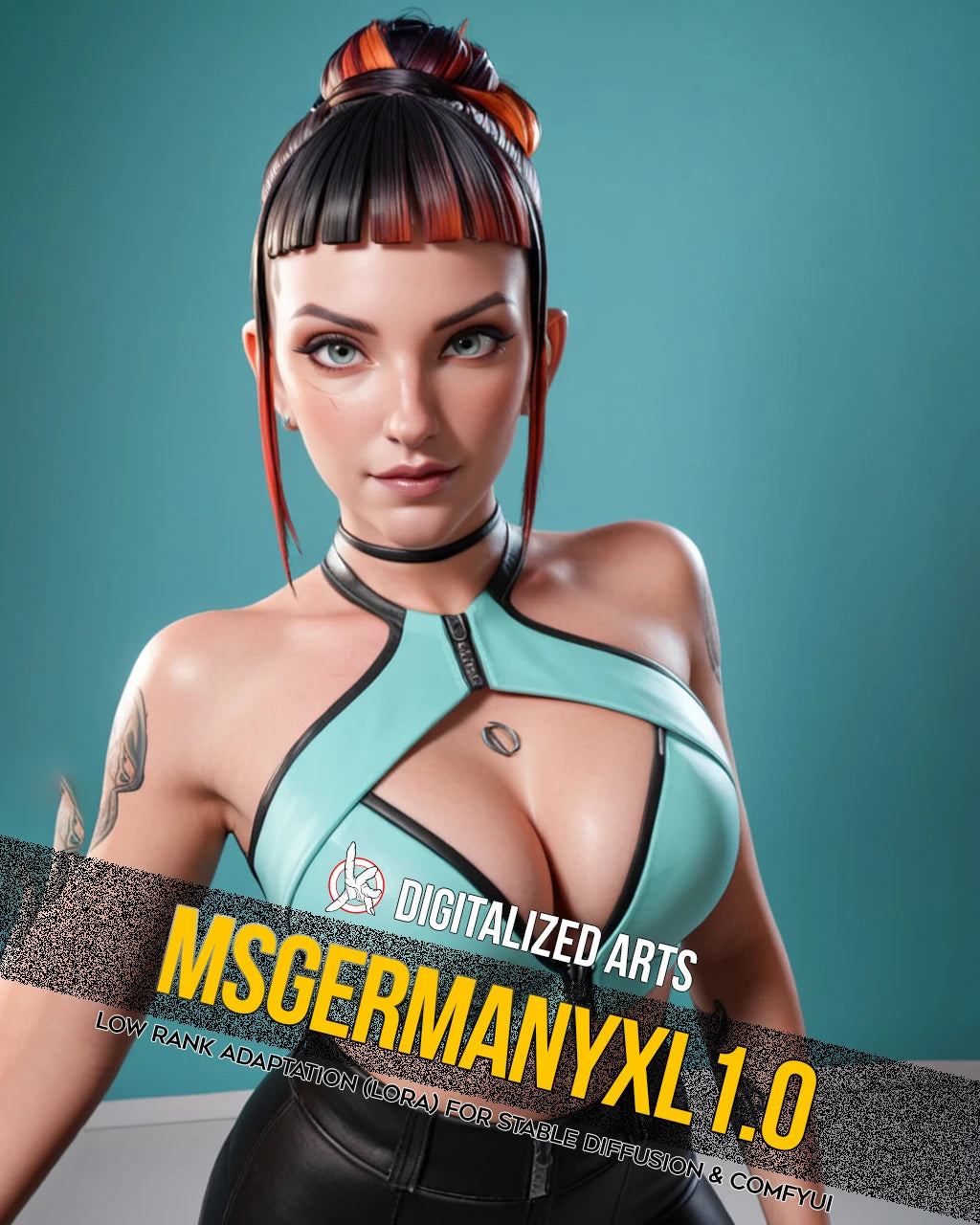 DigitalizedArts MsGermany (Axle) - Apex Legends Character Concept LoRA