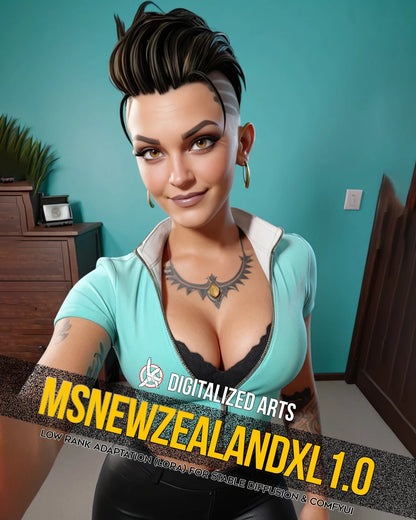 DigitalizedArts MsNewZealand (Mad Maggie) - Apex Legends Character Concept LoRA