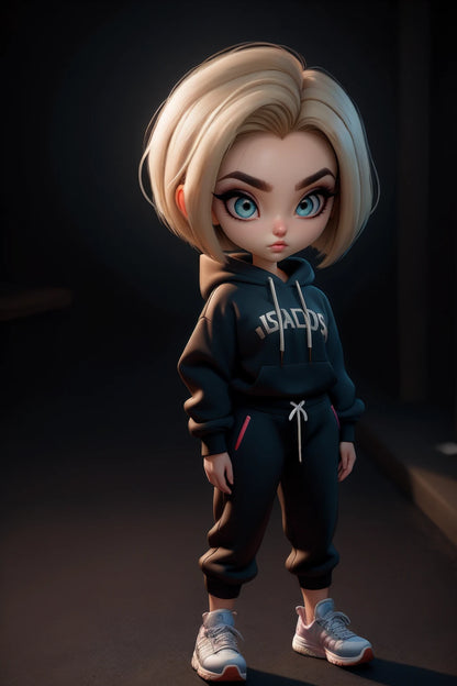 Digitalized Arts MiniMe - Professional 3D Chibi & Miniature Stylized Character LoRA Pack