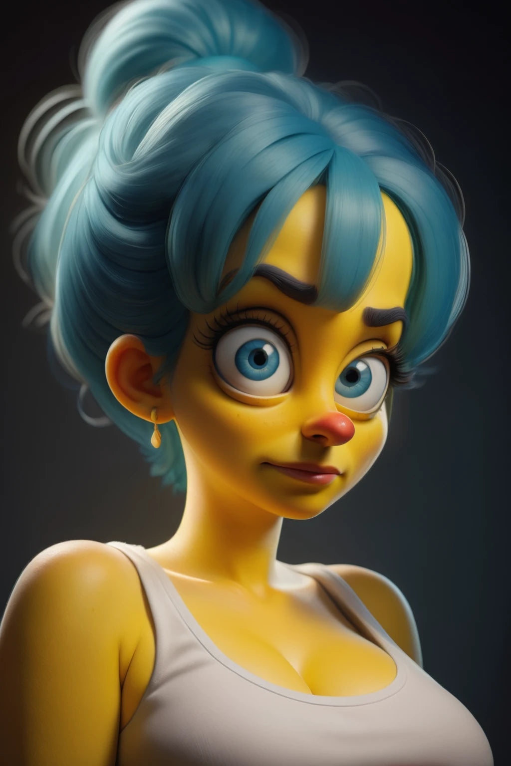 Digitalized Arts Yellow Skin - Professional 3D Matt Groening Style Animation LoRA Pack