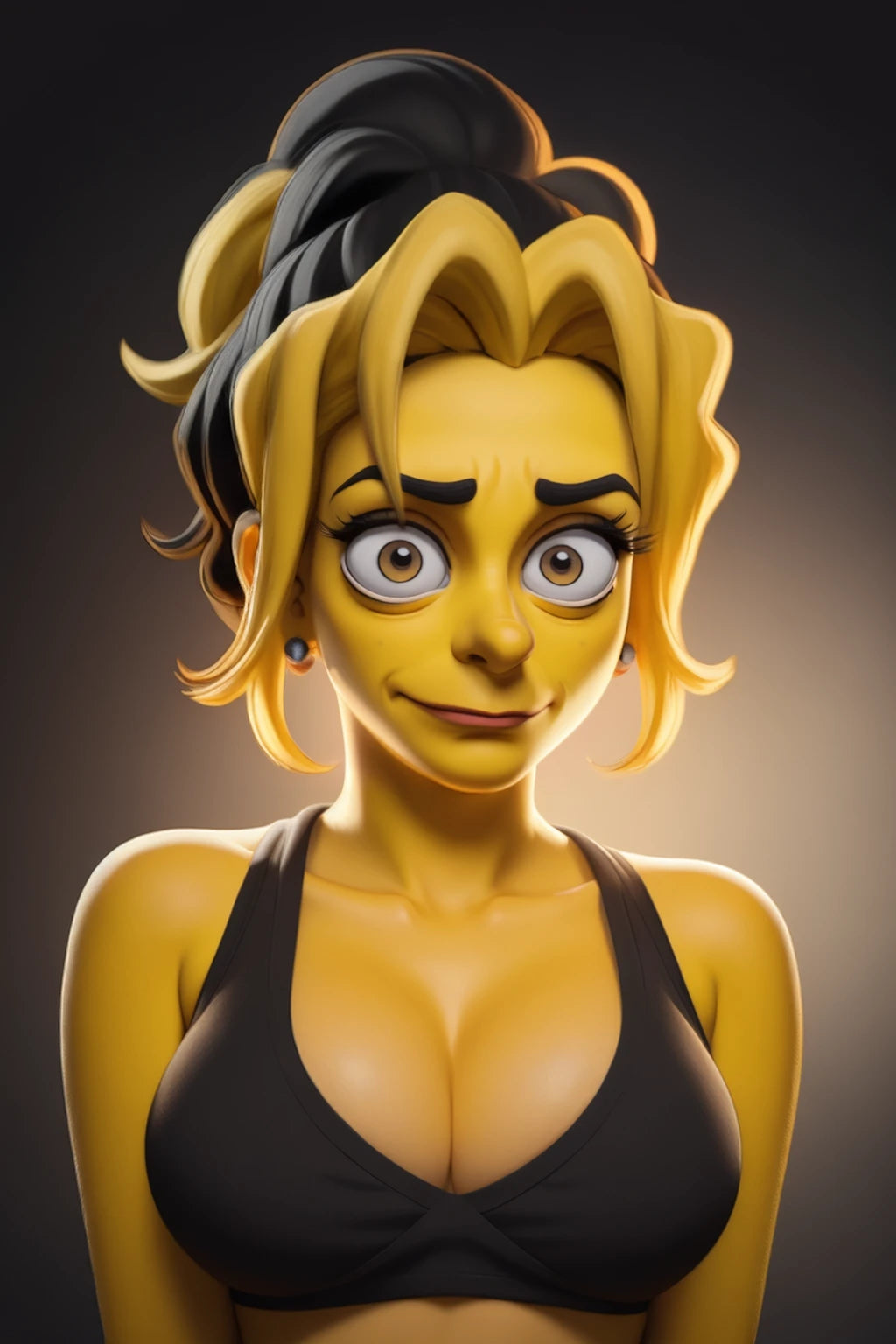 Digitalized Arts Yellow Skin - Professional 3D Matt Groening Style Animation LoRA Pack