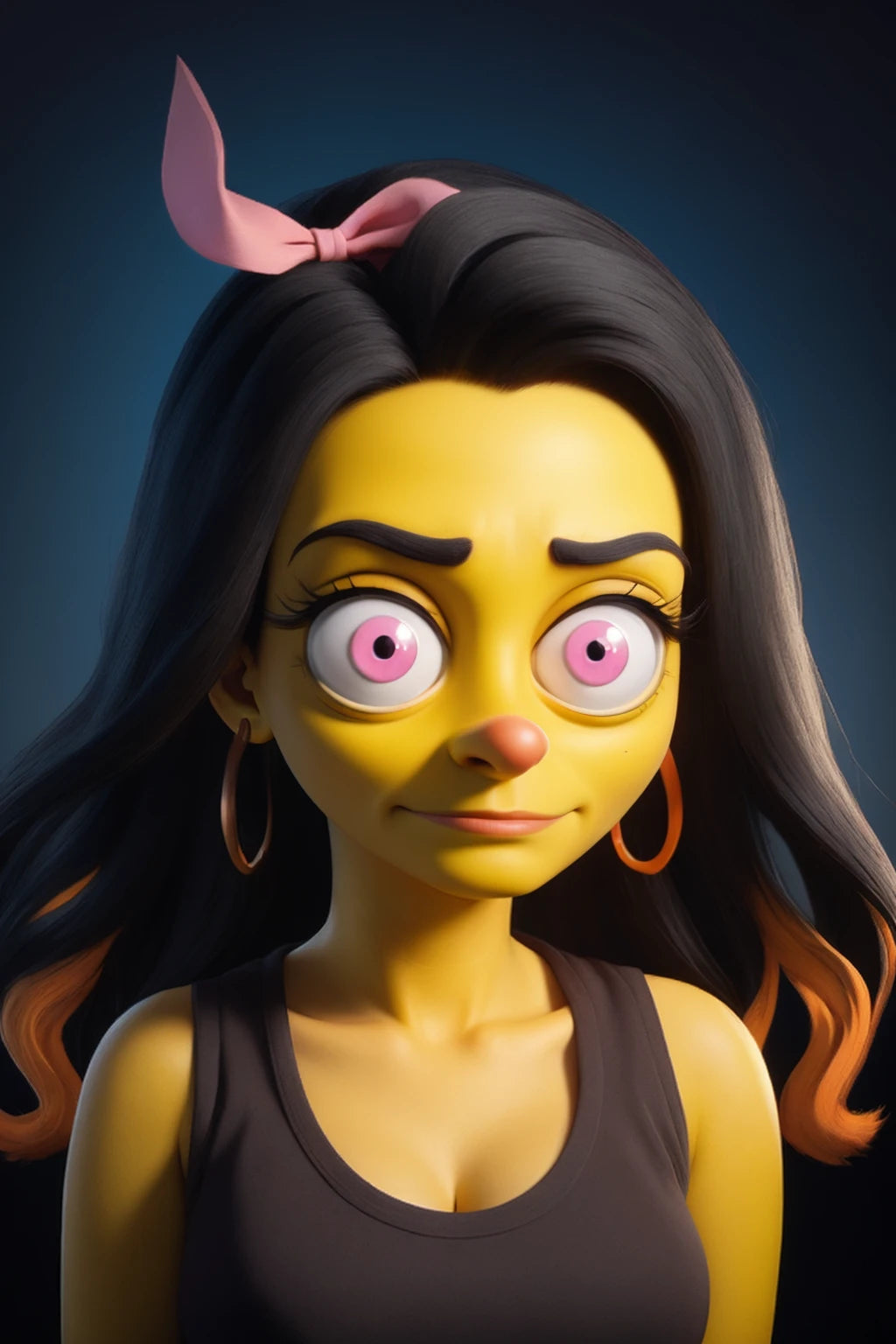 Digitalized Arts Yellow Skin - Professional 3D Matt Groening Style Animation LoRA Pack
