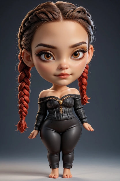Digitalized Arts MiniMe - Professional 3D Chibi & Miniature Stylized Character LoRA Pack