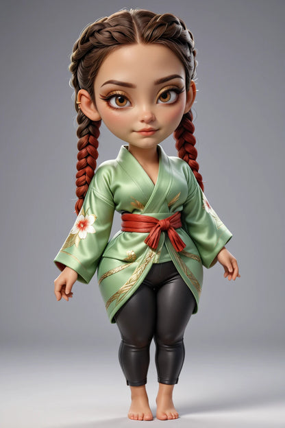 Digitalized Arts MiniMe - Professional 3D Chibi & Miniature Stylized Character LoRA Pack