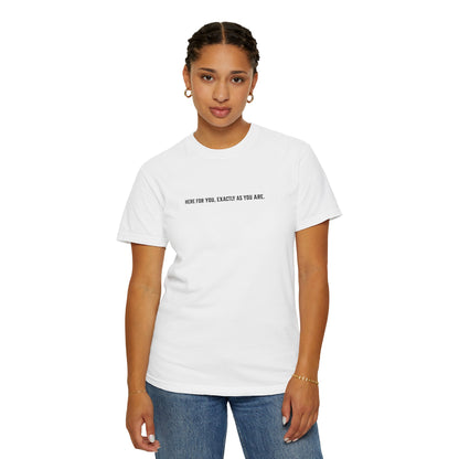 F&BPD - Android 18 Here For You Mental Health Support Tee | Dragon Ball Z Inspirational Anime Shirt