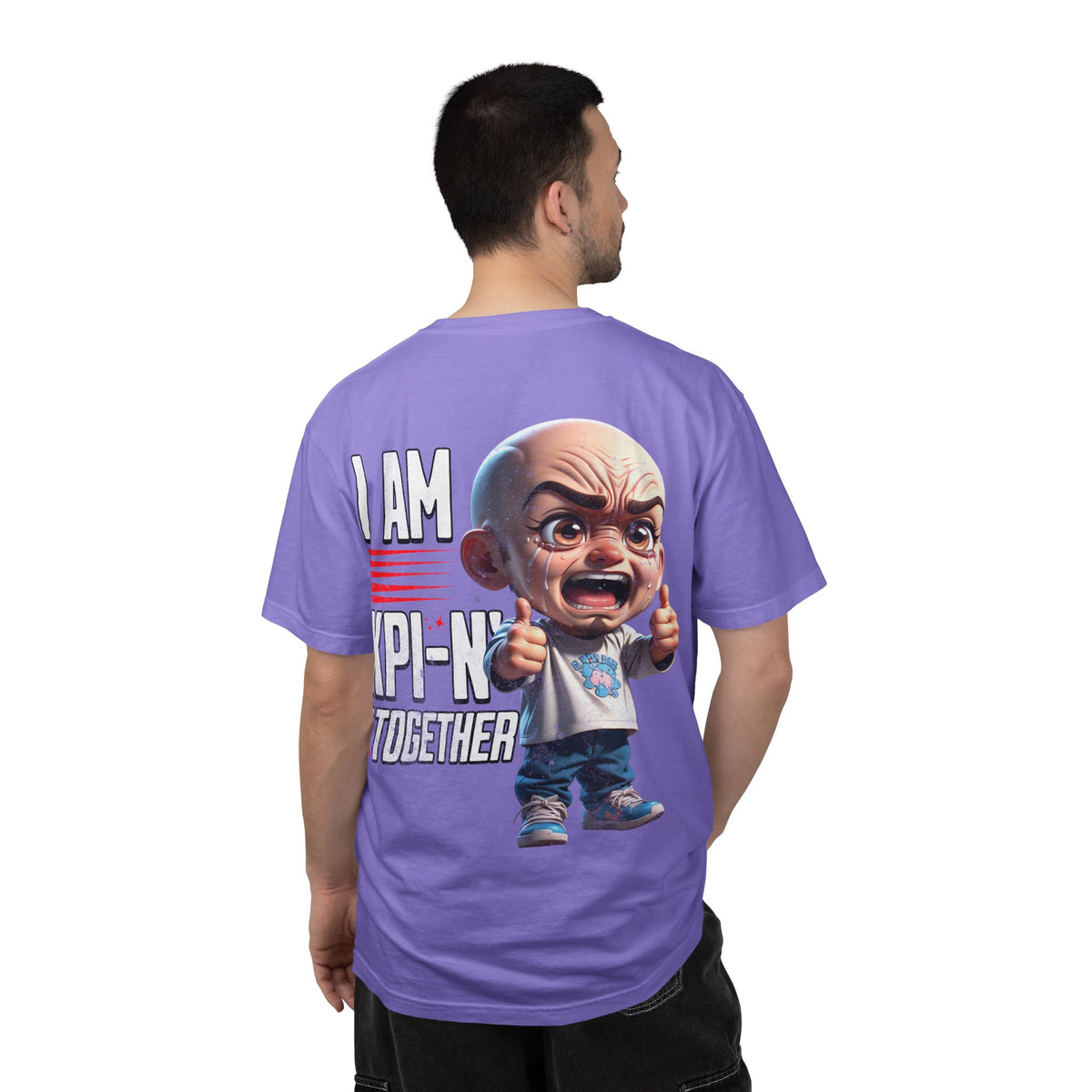 Corporate Damage™ - BPD - Funny Office Humor T-Shirt | I Am KPI-N' It Together Graphic Tee | Sarcastic Corporate Performance Metric Shirt