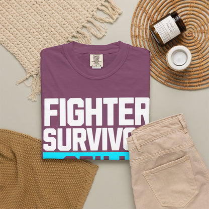 FPD - Fighter Survivor Still Here | Inspirational Mental Health Long Sleeve Shirt & Empowerment Apparel