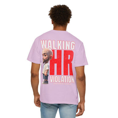 Corporate Damage™ - BPD - Funny Office Humor T-Shirt | Walking HR Violation Bold Red Typography Graphic Tee | Sarcastic Workplace Joke Shirt