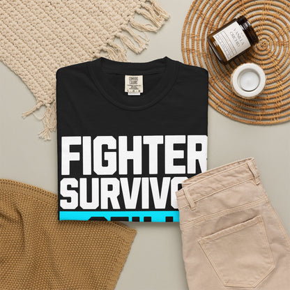 FPD - Fighter Survivor Still Here | Inspirational Mental Health Long Sleeve Shirt & Empowerment Apparel