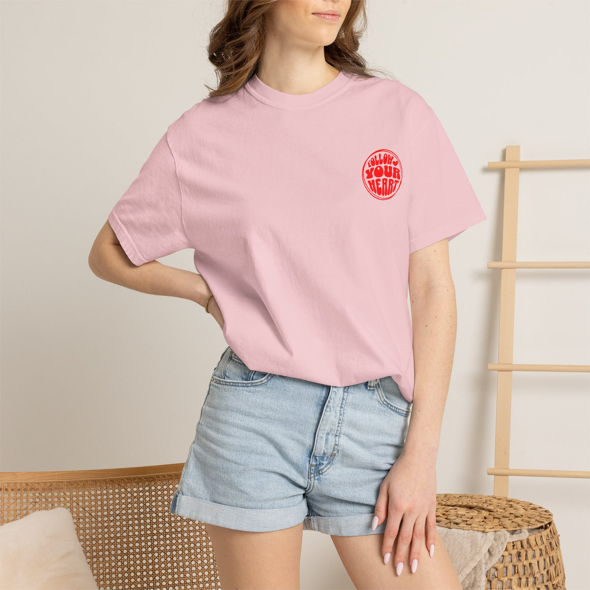 FPD - Follow Your Heart Retro Groove | Inspirational Mental Health & Self-Love Shirt