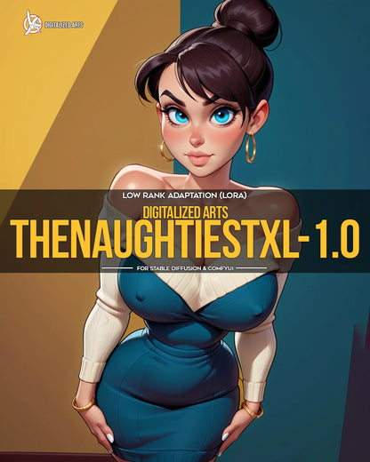 DigitalizedArtsBabesTheNaughtiest - Professional Expressive Anime Pin-Up LoRA Pack