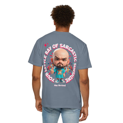 Corporate Damage™ - BPD - Funny Office Humor T-Shirt | Your Little Ray Of Sarcastic Sunshine Has Arrived Graphic Tee | Snarky Workplace Joke Shirt