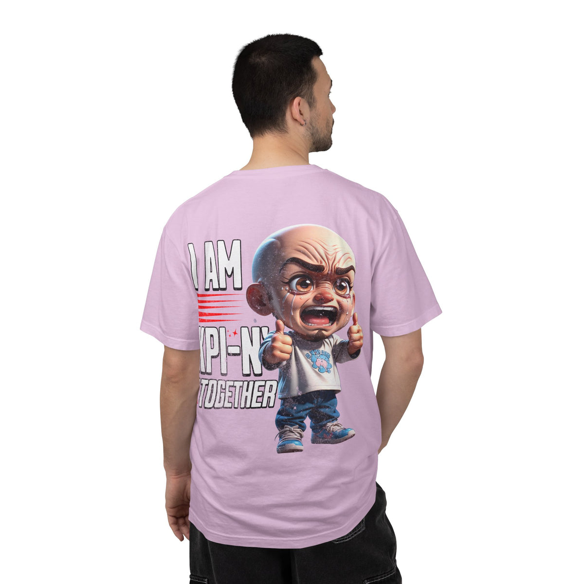Corporate Damage™ - BPD - Funny Office Humor T-Shirt | I Am KPI-N' It Together Graphic Tee | Sarcastic Corporate Performance Metric Shirt