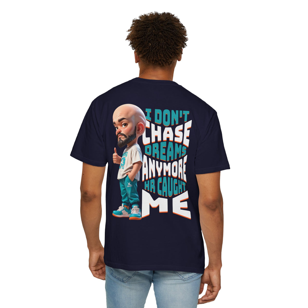 Corporate Damage™ - BPD - Funny Office Humor T-Shirt | I Don't Chase Dreams Anymore HR Caught Me Graphic Tee | Sarcastic Workplace Joke Shirt