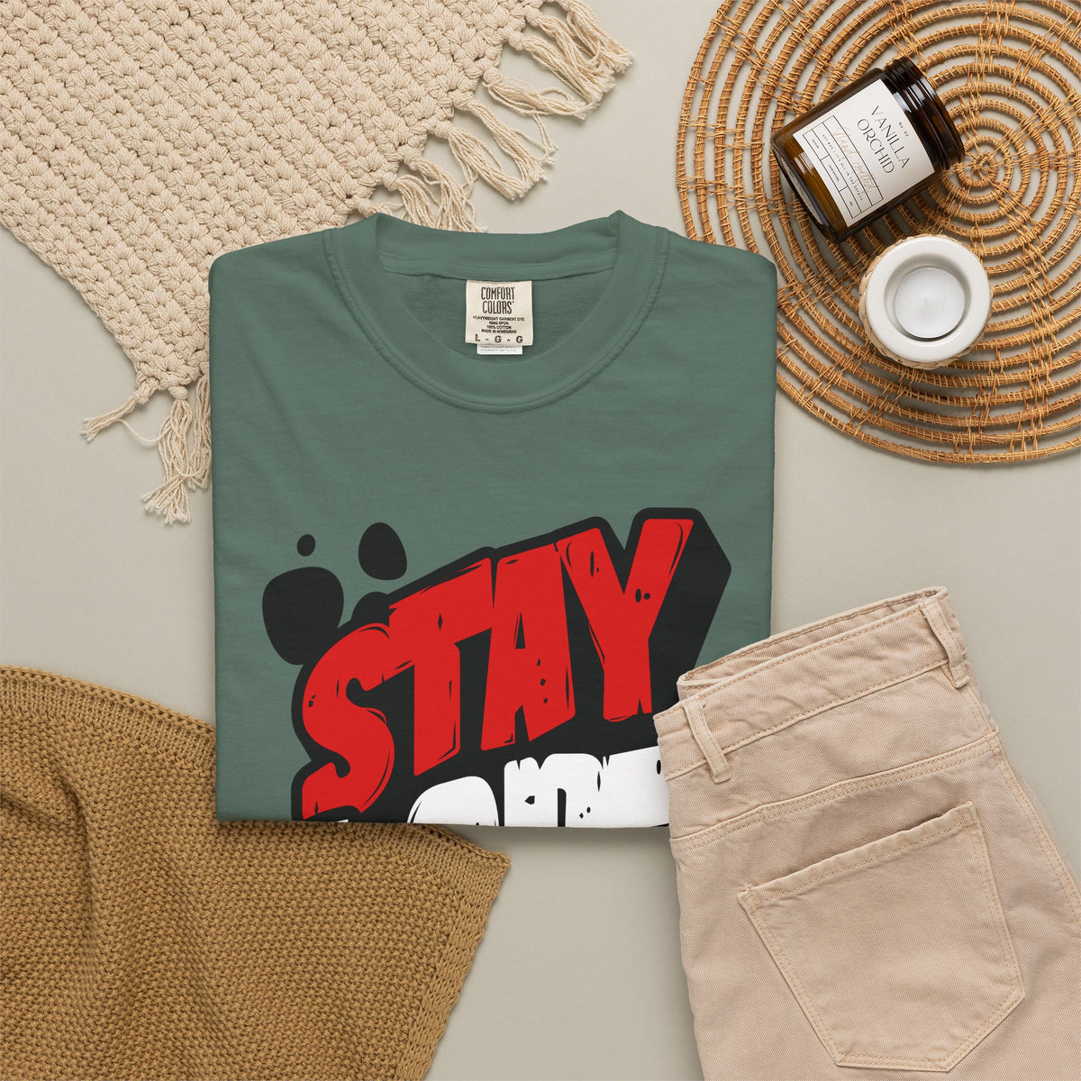 FPD - Stay Hopeful Bold Typography Tee | Inspirational Mental Health Support & Streetwear Shirt