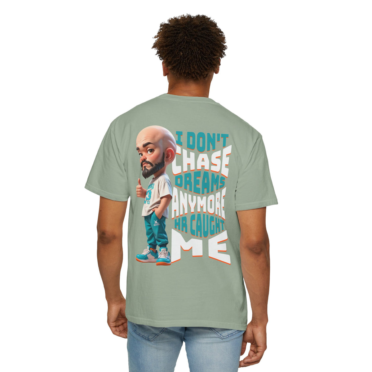 Corporate Damage™ - BPD - Funny Office Humor T-Shirt | I Don't Chase Dreams Anymore HR Caught Me Graphic Tee | Sarcastic Workplace Joke Shirt