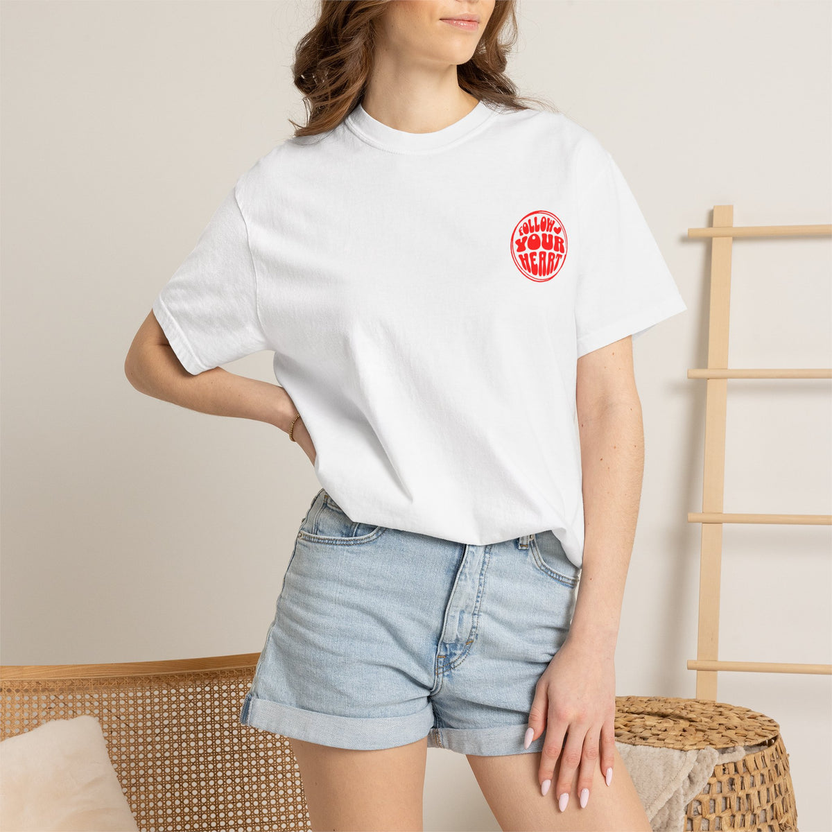 FPD - Follow Your Heart Retro Groove | Inspirational Mental Health & Self-Love Shirt