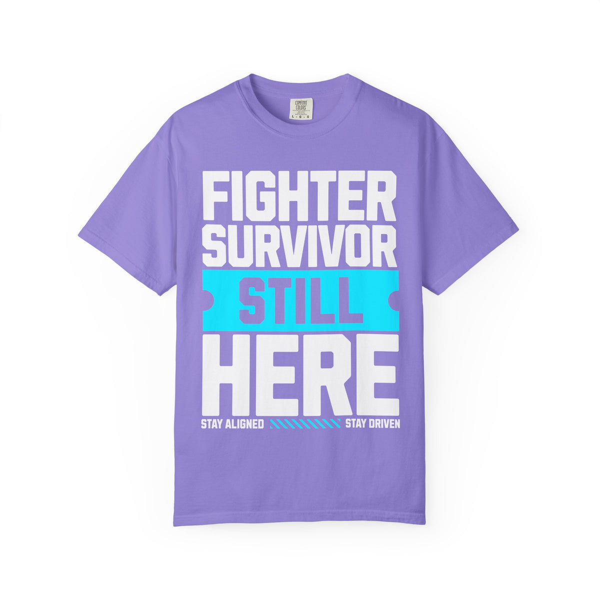 FPD - Fighter Survivor Still Here | Inspirational Mental Health Long Sleeve Shirt & Empowerment Apparel