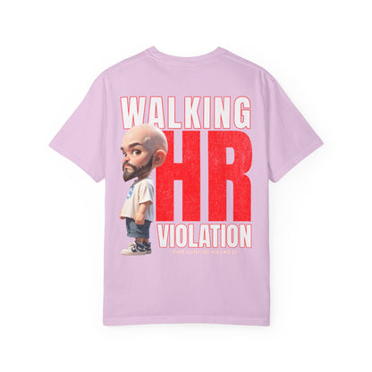 Corporate Damage™ - BPD - Funny Office Humor T-Shirt | Walking HR Violation Bold Red Typography Graphic Tee | Sarcastic Workplace Joke Shirt