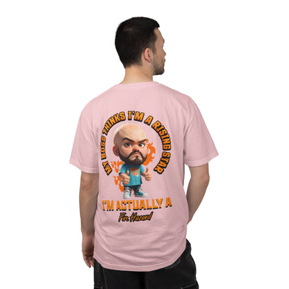 Corporate Damage™ - BPD - Funny Office Humor T-Shirt | My Boss Thinks I'm A Rising Star I'm Actually A Fire Hazard Graphic Tee | Sarcastic Workplace Joke Shirt