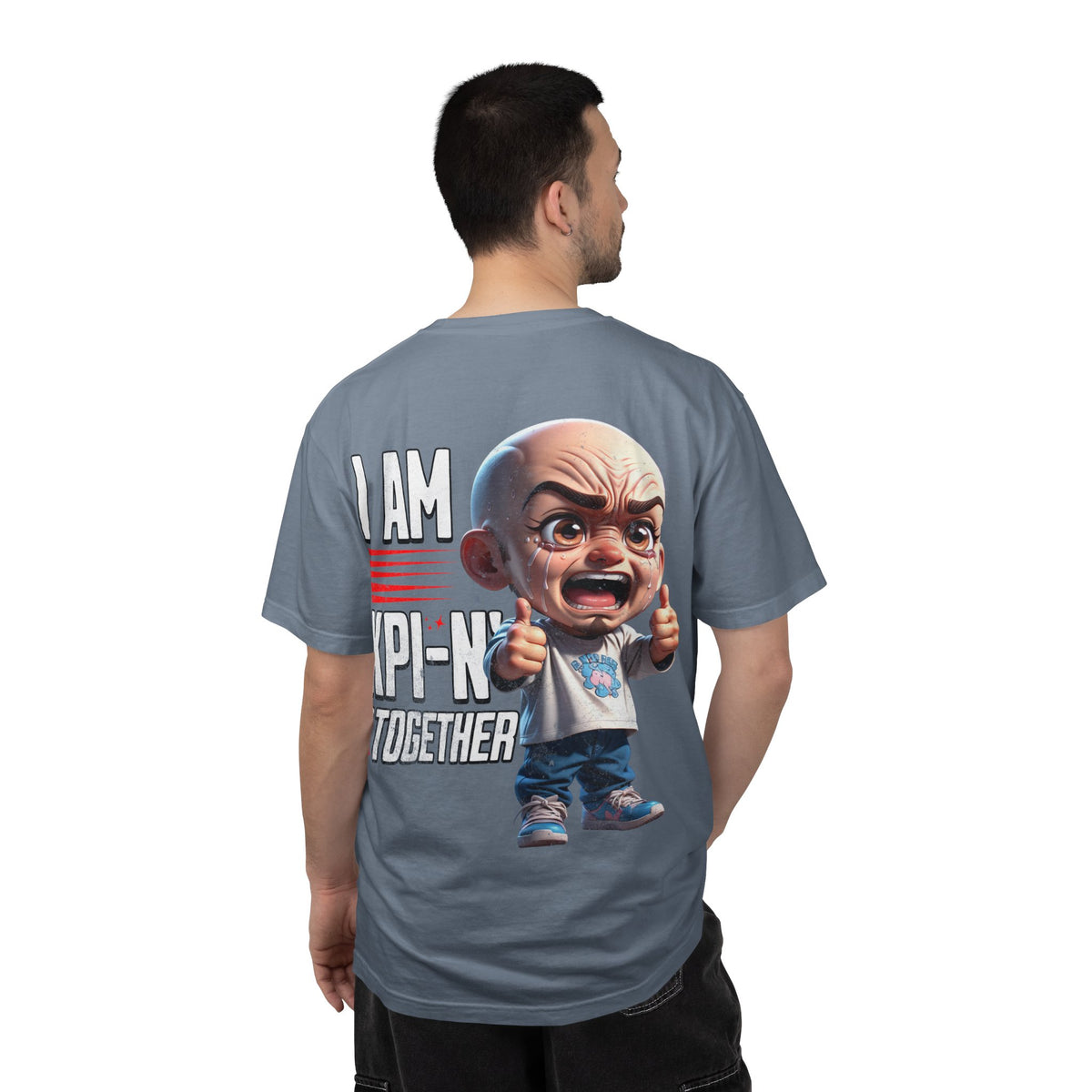 Corporate Damage™ - BPD - Funny Office Humor T-Shirt | I Am KPI-N' It Together Graphic Tee | Sarcastic Corporate Performance Metric Shirt